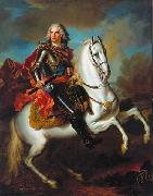 Louis de Silvestre Portrait of August II the Strong Spain oil painting artist